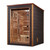 Golden Designs  GDI-8202-01 Narvik 2 Person Outdoor-Indoor Traditional Steam Sauna - Canadian Red Cedar Interior