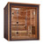 Golden Designs Drammen 3 Person Outdoor Traditional Sauna (GDI-8203-01) - Canadian Red Cedar Interior