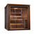 Golden Designs  GDI-8206-01 Bergen 6 Person Outdoor-Indoor Traditional Steam Sauna - Canadian Red Cedar Interior