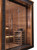 Golden Designs Bergen 6 Person Outdoor Traditional Sauna (GDI-8206-01) - Canadian Red Cedar Interior