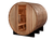 Golden Designs "Arosa" 4 Person Barrel Traditional Sauna -  Pacific Cedar - GDI-B004-01