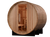 Golden Designs "Arosa" 4 Person Barrel Traditional Sauna -  Pacific Cedar - GDI-B004-01