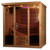 Golden Designs  GDI-6996-01 Monaco 6-person PureTech Near Zero EMF (Under 2MG) FAR Infrared Sauna (Canadian Hemlock)