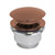 Whitehaus WHNPLD07-CO Noah Plus Pop-Up Mechanical Drain - Copper