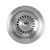 Whitehaus WHNPL35-SS Noah Plus 3 1/2" Stainless Steel Basket Strainer - Brushed Stainless Steel