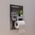Alfi ABTPN88-BSS ABTPN88-BSS Brushed Stainless Steel Recessed Shelf / Toilet Paper Holder Niche