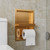Alfi ABTPNP88-BG ABTPNP88-BG Brushed Gold PVD Stainless Steel Recessed Shelf / Toilet Paper Holder Niche