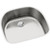 Elkay Lustertone Classic Stainless Steel 23-5/8" x 21-1/4" x 7-1/2", Single Bowl Undermount Sink with Perfect Drain - ELUH2118PD