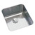 Elkay Lustertone Classic Stainless Steel 16" x 18-1/2" x 4-7/8", Single Bowl Undermount ADA Sink with Perfect Drain - ELUHAD131650PD