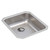 Elkay Lustertone Classic Stainless Steel 16" x 18-1/2" x 5-3/8", Single Bowl Undermount ADA Sink with Perfect Drain - ELUHAD131655PD