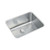 Elkay Lustertone Classic Stainless Steel, 20-1/2" x 16-1/2" x 7-7/8", Single Bowl Undermount Sink with Perfect Drain - ELUH1814PD