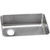 Elkay Lustertone Classic Stainless Steel 25-1/2" x 19-1/4" x 8", Single Bowl Undermount Sink with Left Drain - ELUH2317L