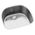 Elkay Lustertone Classic Stainless Steel 23-5/8" x 21-1/4" x 10", Single Bowl Undermount Sink with Perfect Drain - ELUH211810PD
