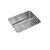 Elkay Lustertone Classic Stainless Steel 23-1/2" x 18-1/4" x 10", Single Bowl Undermount Sink with Perfect Drain - ELUH211510PD