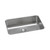 Elkay Lustertone Classic Stainless Steel 26-1/2" x 18-1/2" x 8", Single Bowl Undermount Sink with Perfect Drain - ELUH2416PD