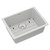 Elkay Quartz Classic 24-5/8" x 18-1/2" x 9-1/2", Single Bowl Undermount Sink Kit, White - ELGU2522WH0C