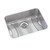 ELKAY ELUH2115DBG Lustertone Classic Stainless Steel, 23-1/2" x 18-1/4" x 7-1/2", Single Bowl Undermount Sink Kit