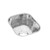 Elkay Stainless Steel 12" x 14" x 6-1/2", Single Bowl Undermount Bar Sink - SCUH1012SH
