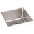 ELKAY  ELUHH1616TPD Lustertone Iconix 16 Gauge Stainless Steel 18-1/2" x 18-1/2" x 9" Single Bowl Undermount Sink with Perfect Drain