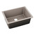 ELKAY  ELXU2522SM0 Quartz Luxe 24-5/8" x 18-1/2" x 9-1/2", Single Bowl Undermount Sink, Silvermist