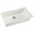 Elkay Quartz Luxe 35-7/8" x 19" x 9" Single Bowl Undermount Kitchen Sink with Perfect Drain, Ricotta - ELXRUP3620RT0