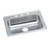 Elkay Celebrity Stainless Steel 25" x 21-1/4" x 5-3/8", 2-Hole Single Bowl Drop-in Sink - GECR25212