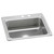 ELKAY  LR2522MR2 Lustertone Classic Stainless Steel 25" x 22" x 8-1/8", MR2-Hole Single Bowl Drop-in Sink