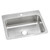 Elkay Dayton Stainless Steel 27" x 22" x 8", 1-Hole Single Bowl Undermount or Drop-in Sink - DSESR127221