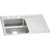Elkay Lustertone Classic Stainless Steel 33" x 22" x 7-5/8", Single Bowl Drop-in Sink with Drainboard - ILR3322L3