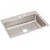 Elkay Lustertone Classic Stainless Steel 31" x 22" x 7-5/8", MR2-Hole Single Bowl Drop-in Sink - LR3122MR2
