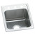 ELKAY DLR1720103 Lustertone Classic Stainless Steel 17" x 20" x 10-1/8", 3-Hole Single Bowl Drop-in Sink