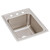 Elkay Lustertone Classic Stainless Steel 17" x 22" x 10-1/8", 3-Hole Single Bowl Drop-in Sink - DLR1722103