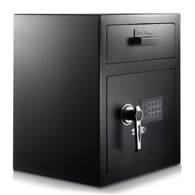 Alpine ADI670-200-BLK-PKG 1.1 cu. ft. Steel Digital Depository Safe ...