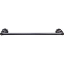 Top Knobs Hudson Bath 30" Single Towel Bar - Tuscan Bronze - HUD10TB
