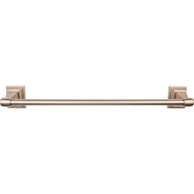 Top Knobs Stratton Bath 30" Single Towel Bar - Brushed Bronze - STK10BB