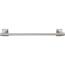 Top Knobs Stratton Bath 30" Single Towel Bar - Brushed Satin Nickel - STK10BSN