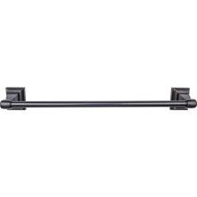 Top Knobs Stratton Bath 30" Single Towel Bar - Tuscan Bronze - STK10TB