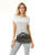Embossed Lace Print T Shirt