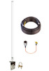 12dB Fiberglass 4G LTE XLTE Antenna Kit For Verizon Novatel T2000 w/ Cable Length Options