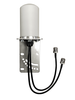 Peplink UBR-LTE - Omni Directional MIMO Cellular 4G 5G LTE AWS XLTE M2M IoT Antenna w/1FT N-Female Coax Cables. Add-On Extension Cables Available!