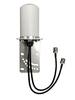 Peplink Transit-DUO - Omni Directional MIMO Cellular 4G 5G LTE AWS XLTE M2M IoT Antenna w/1FT N-Female Coax Cables. Add-On Extension Cables Available!