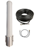 M25 Omni Directional 4G LTE CBRS 5G NR M2M IOT Antenna w/Coax Cable Kit Options for Verizon Novatel Jetpack MiFi 7730L