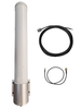 M25 Omni Directional Cellular 4G 5G LTE Antenna for AT&T Sierra Elevate 754S w/Bracket Mount - N Female w/ Cable Length Options