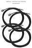 Extension Coax Cables Options - Sold Separately