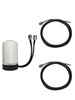 Cradlepoint CBA850 Antenna - M17M Omni Directional MIMO 2 x Cellular 4G LTE CBRS 5G NR IoT M2M Magnetic Mount Antenna w/Coax Cable Kit Options