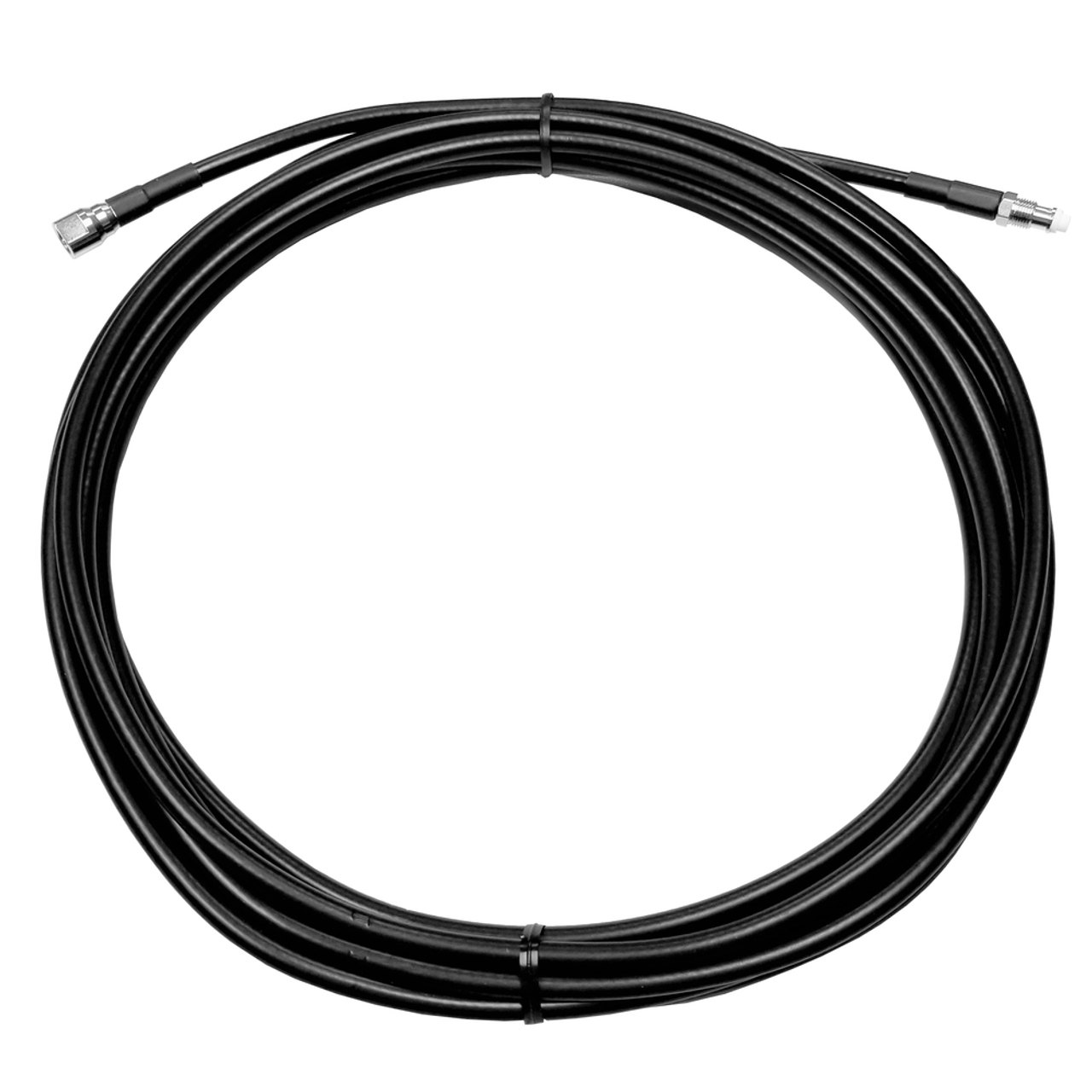 5ft AGA195 (LMR195 Equivalent) Low-Loss RF Coaxial Cable - SMA Male / FME Male