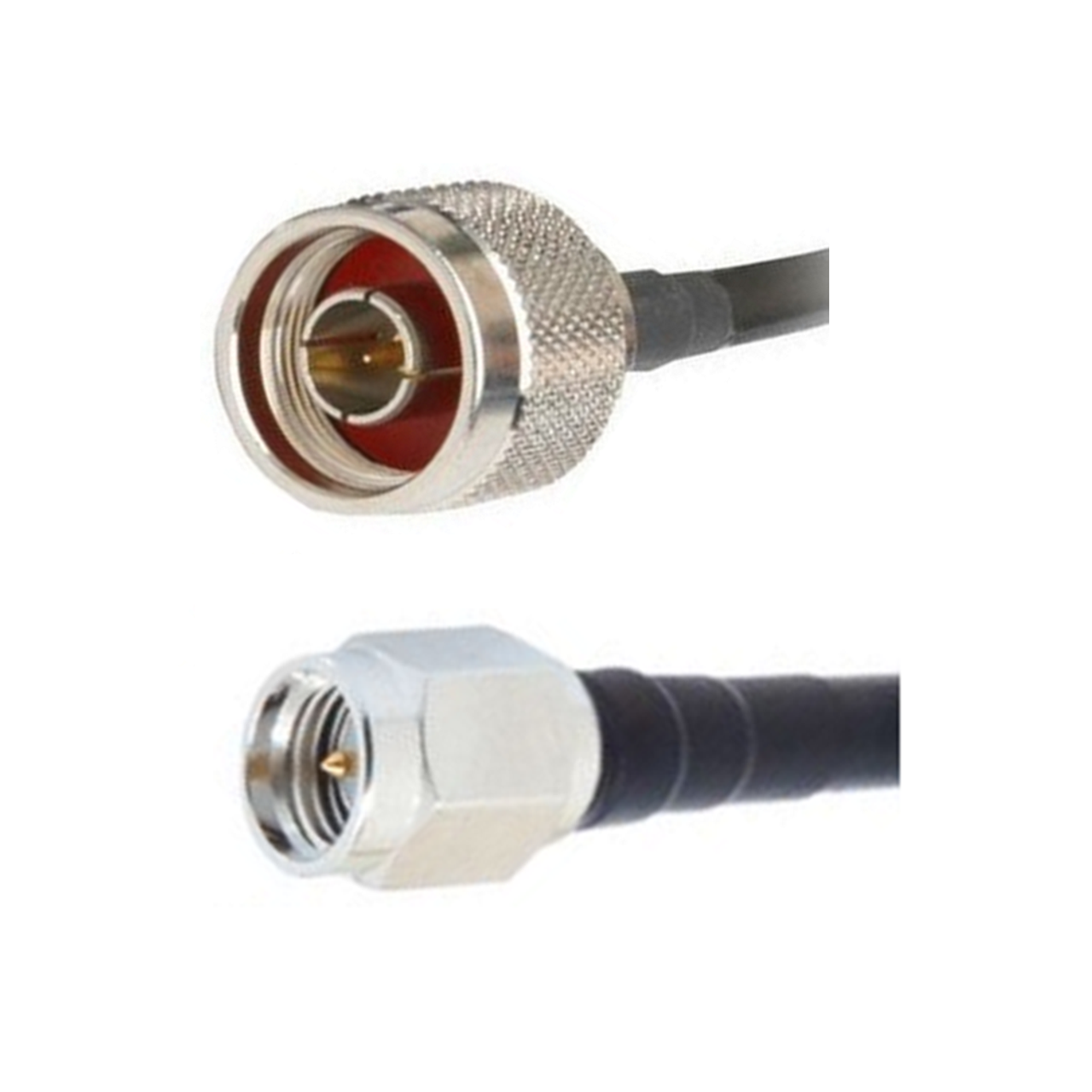 N Male / SMA Male Connector Ends