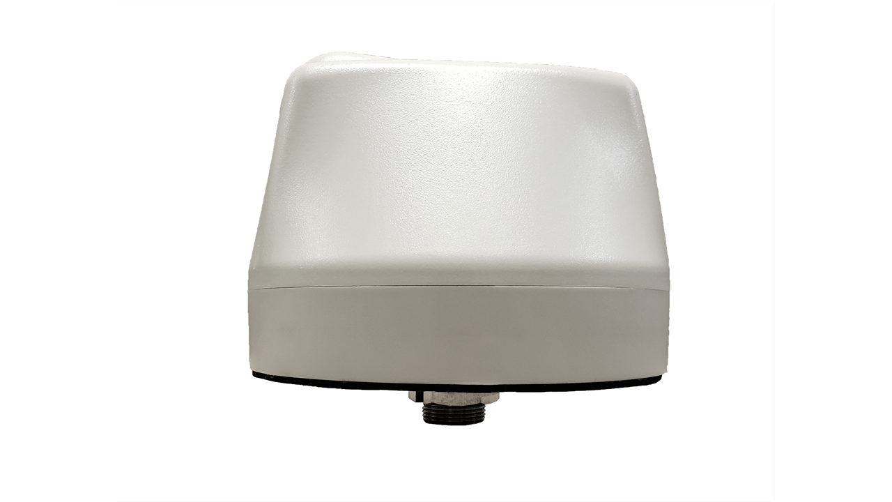 M650 5-Lead Antenna (White) - Side View