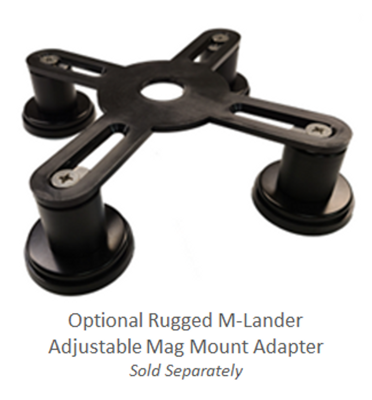 Optional Rugged M-Lander Magnetic Mount Adapter