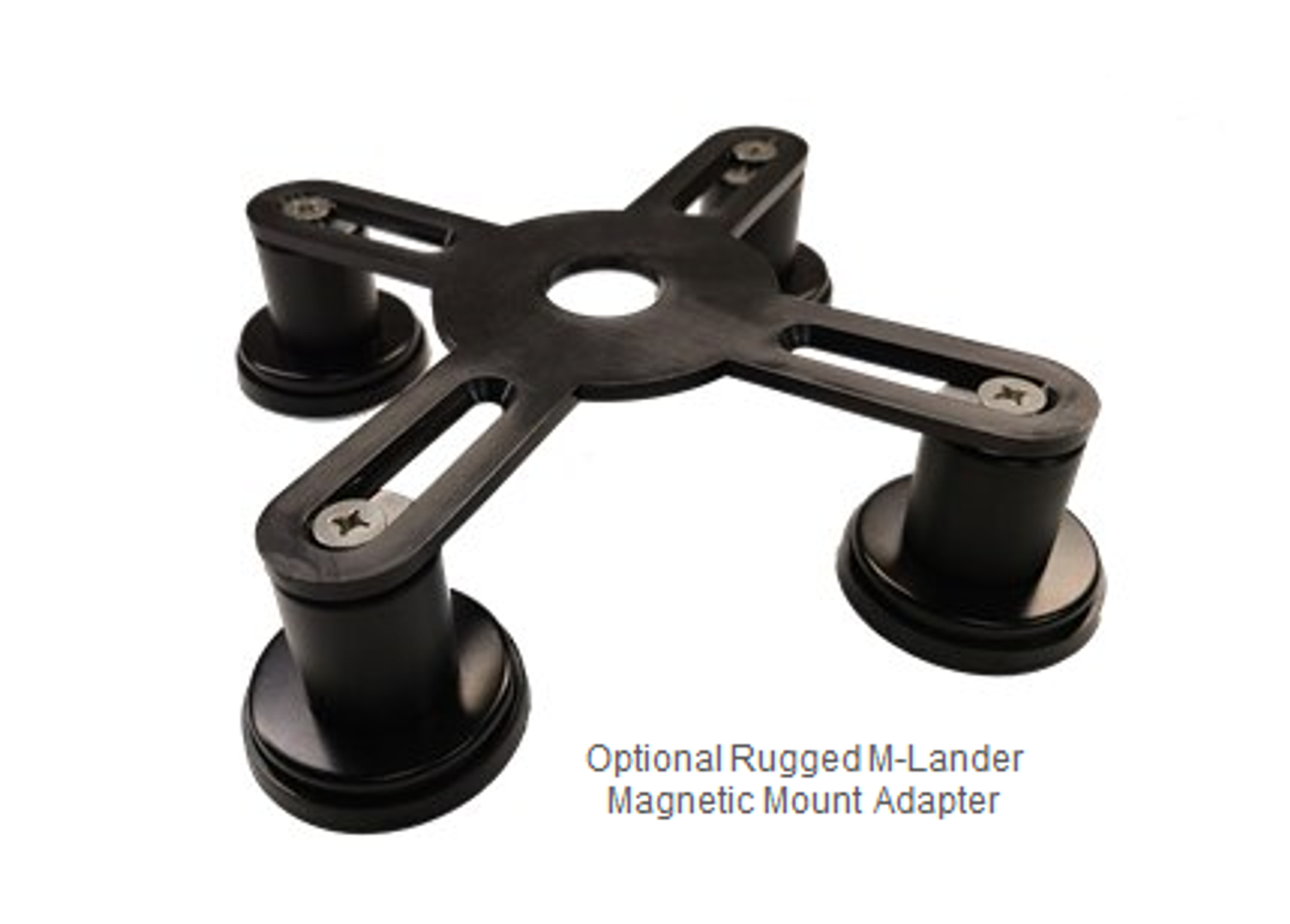 Optional Rugged M-Lander Magnetic Mount Adapter